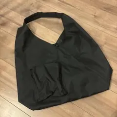 無印良品 撥水ワンショルダーバッグ ブラック