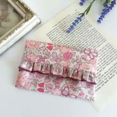 *＊ リバティ ベッツィ ＊* ポケットティッシュケース バタフライローズ