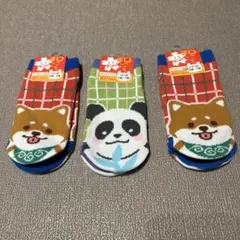 キャラクター靴下3足セット