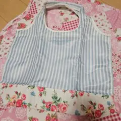 LAURA ASHLEYローラアシュレイ　新品　マイバッグ　Lサイズ　エコバッグ
