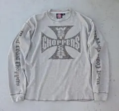 West Coast Choppers ワッフル サーマル ロンT グレー M West Coast Choppers ワッフル サーマル ロンT グレー M - メルカリ