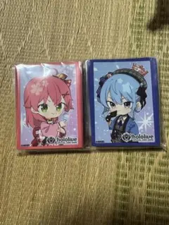 【匿名発送】　ホロライブ　ホロカ　スリーブセット　さくらみこ＆星街すいせい
