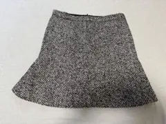 【美品】RED VALENTINO ヘリンボーン ミニスカート 40のサムネイル