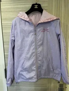 mezzo piano 薄紫色 水玉ジャケット160