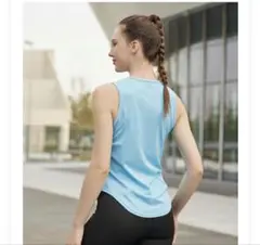 タンクトップ　レディース　ランニング　スポーツ　ヨガ　トレーニング　速乾