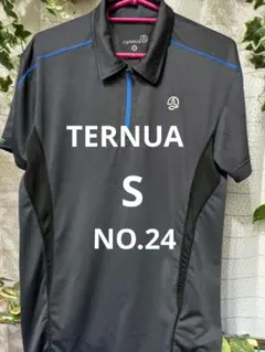TERNUA ポロシャツ Sサイズ ブラック NO.24