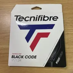 Tecnifibre BLACK CODE 17/1.24 テニスガット