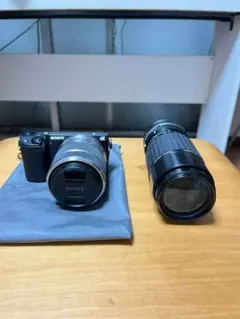 Sony NEX-5T+HVL-F7S +バッテリ+ボディキャップ - メルカリ