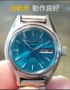 稼働品！☆ラドー マンハイム 702 1970年代 メンズ 自動巻き 腕時計 