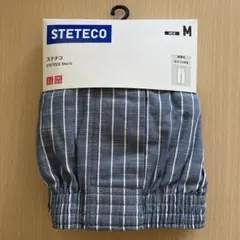 ユニクロ ステテコ メンズ Mサイズ ストライプ ポケット付き 未使用品