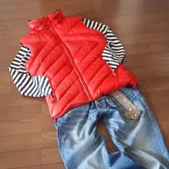 【美品】SCAPA☆SPORTS ダウンベスト(モンクレール、カナダグース)