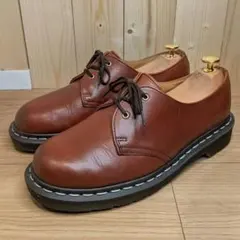 【希少/美品】英国製 Dr.Martens 1461 HORWEEN UK7 茶
