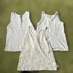 女の子向けタンクトップ3枚セット