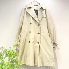 【レミュー】2way＊トレンチコート／春秋アウター／無地／キルティングインナー付