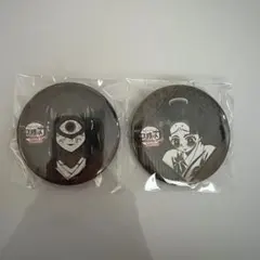 鬼滅の刃 ダイニング お楽しみくじ 缶バッジ 2点セット