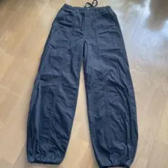 GU ブラック カーゴパンツ