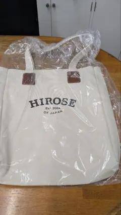 HIROSE トートバッグ アイボリー