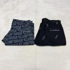 【美品】2本セット ST ANDREWS セントアンドリュース ロゴパンツ Mのサムネイル