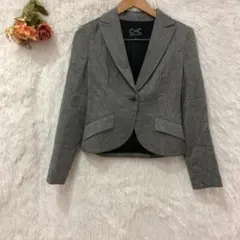 ★クードシャンス★テーラードジャケット【M】綺麗め オフィス スーツ ウール 絹