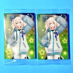 ホロライブ ウエハース Vol.5 第5弾 カード 獅白ぼたん 2点