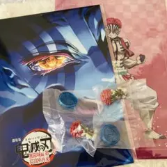 鬼滅の刃 猗窩座 入場者特典 パンフレット クリアファイル すわらせ隊