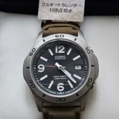 稼動品】CASIO フィールドウォッチ ミリタリーウォッチ 絶版 ネイビー 