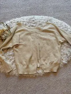 値下げ！earth music&ecology ベージュカーディガン