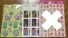 minami♡様専用ディズニーシール　ウォーターシール　3Dシール　4セット