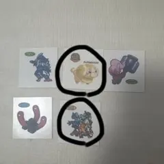 ポケモンパンシール　2点セット