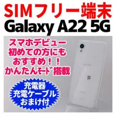 2026年最新】galaxy a22 5g 64gb sc-56bの人気アイテム - メルカリ