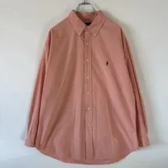 ラルフローレン ボタンダウン ギンガムチェックシャツ ヴィンテージ 古着