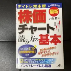 【美品】本　最新デイトレ対応版 株価チャート読み方の基本