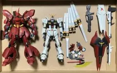 ジャンク】RG サザビー ＆ RG νガンダム 2体セット - メルカリ