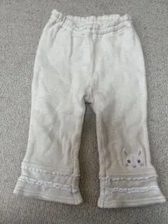 キムラタン　クーラクール　ニット素材のズボン　パンツ　サイズ80 うさぎ