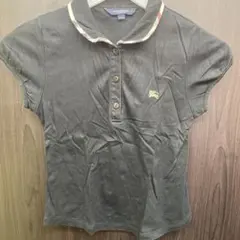 バーバリーBURBERRY ポロシャツ ブラック 140A Tシャツ　130cm