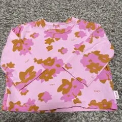 tiny cottons バードフリルTシャツ 4y - メルカリ