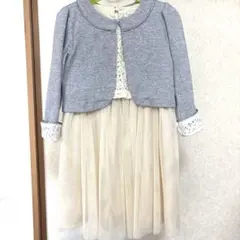 KP ジャケット&ワンピースセット　120 卒園式、入学式