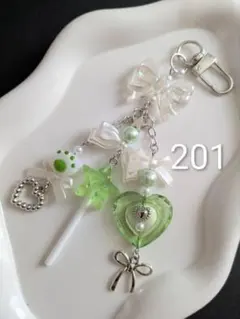 ビーズキーホルダー