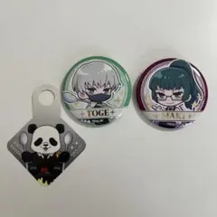 呪術廻戦 スイパラ 缶バッジ 狗巻、真希 セット