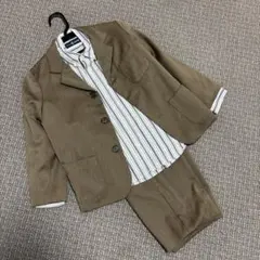 o*a様 卒園式入学式男の子スーツ 120cm ラルフローレンシャツ付き！