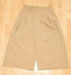 GU ワイドパンツ ブラウン