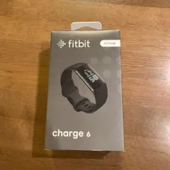 【新品未開封】Fitbit Charge6 ブラックフィットビット