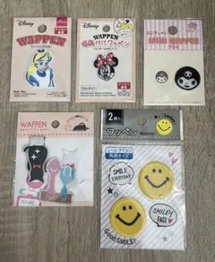 ワッペン5種セット