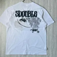 海外限定 S/Double エスダブル Tシャツ L ホワイト サーフのサムネイル