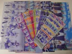 フルコンプ ローソン クリアファイル＋クリアシート 初音ミク プロジェクトセカイ