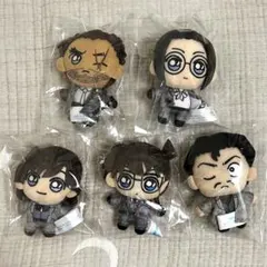 名探偵コナン セガラッキーくじ Vintage Look マスコット 5点セット