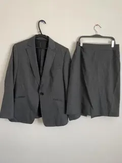 n♡line 佐々木希プロデュース　グレーストライプスーツ