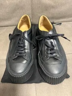 最終値下　JIL SANDER クリーパーソール レザー スニーカーのサムネイル