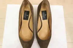 【値下げしました】LANVIN COLLECTION カーキ パンプス