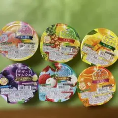 ブルボン デザートマルシェ ゼリー 6種アソートセット、です！冷やして美味しく！のサムネイル